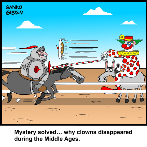 Sanko and Gibson’s cartoon